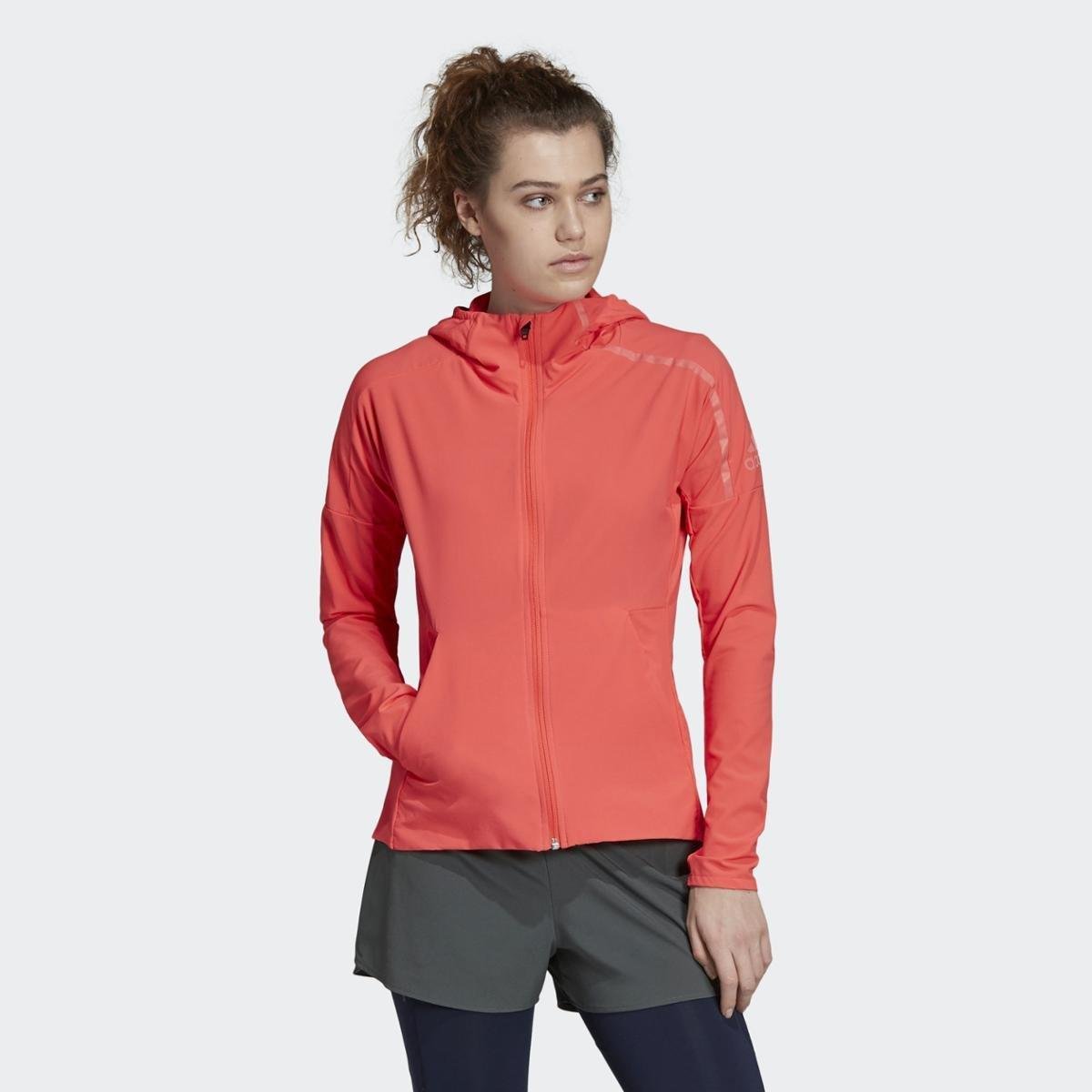 jaqueta impermeavel feminina adidas