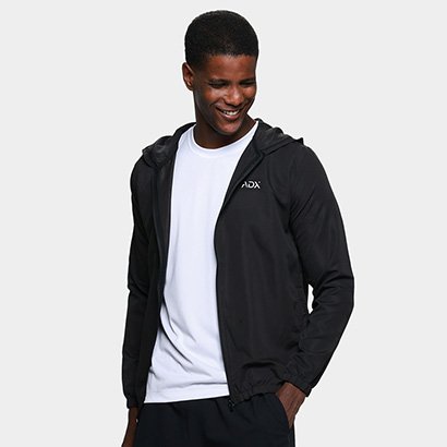 Jaqueta Adx Corta Vento Com Capuz Tac Tel Masculina - Masculino