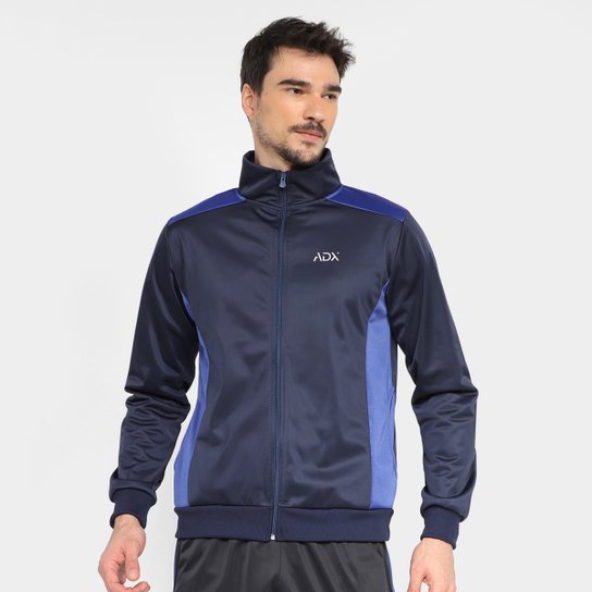 Jaqueta Adx Gola Alta Masculina - Marinho Menor preço em Jaqueta Adx Gola Alta Masculina - Marinho