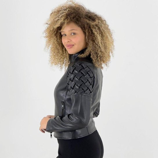 Jaqueta Alpelo em P.u Curta Feminina