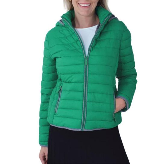 Jaqueta Alpelo Pluma De Ganso Casaco Pena De Ganso Feminino