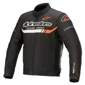 Jaqueta Alpinestars T SPS Ignition WP Preto Branco e Vermelho Cor:;Tamanho:M;Gênero:Masculino