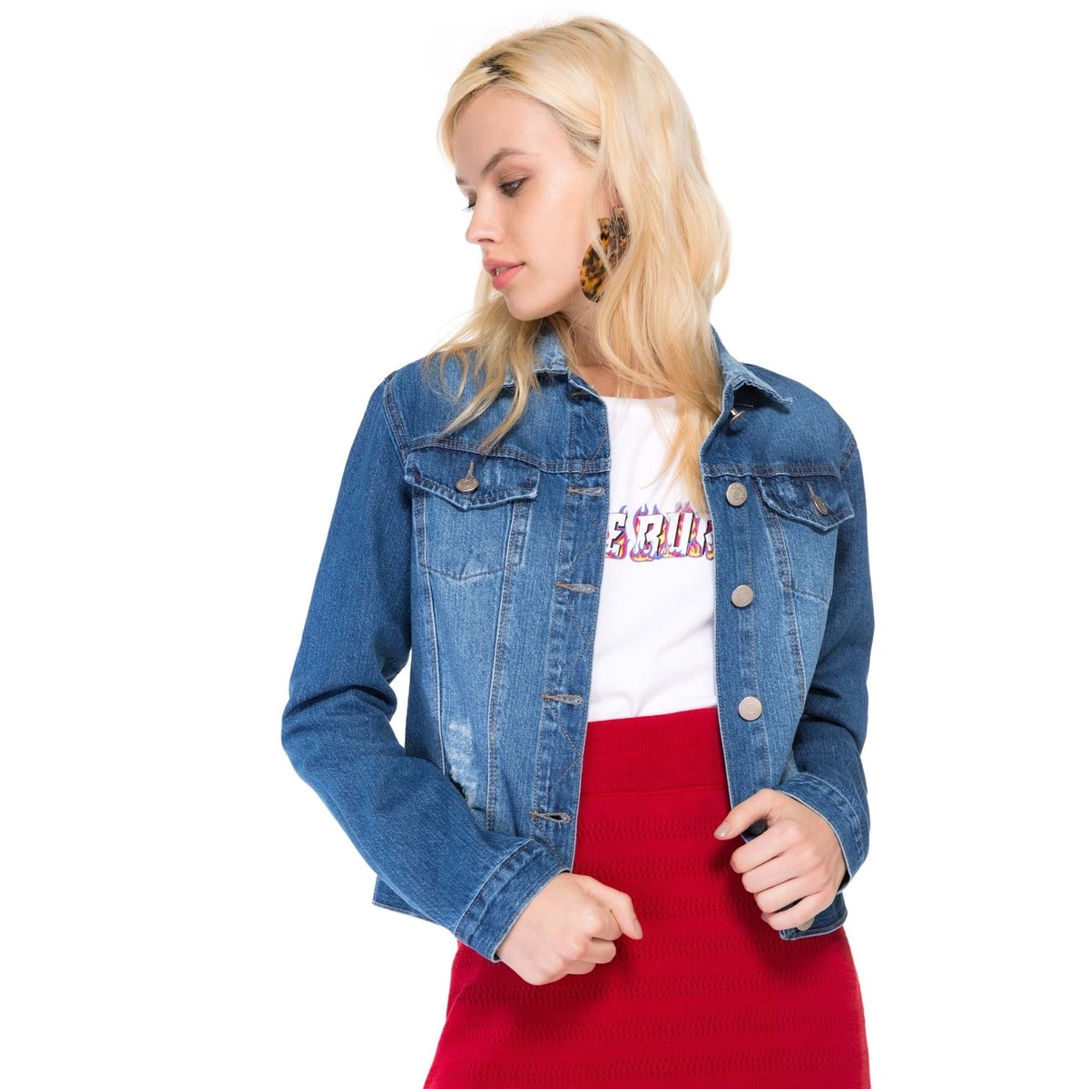 amaro jaqueta jeans