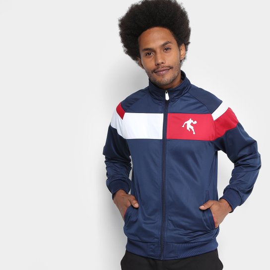 Jaqueta AND1 Trilobal Concept Masculina - Marinho+Branco