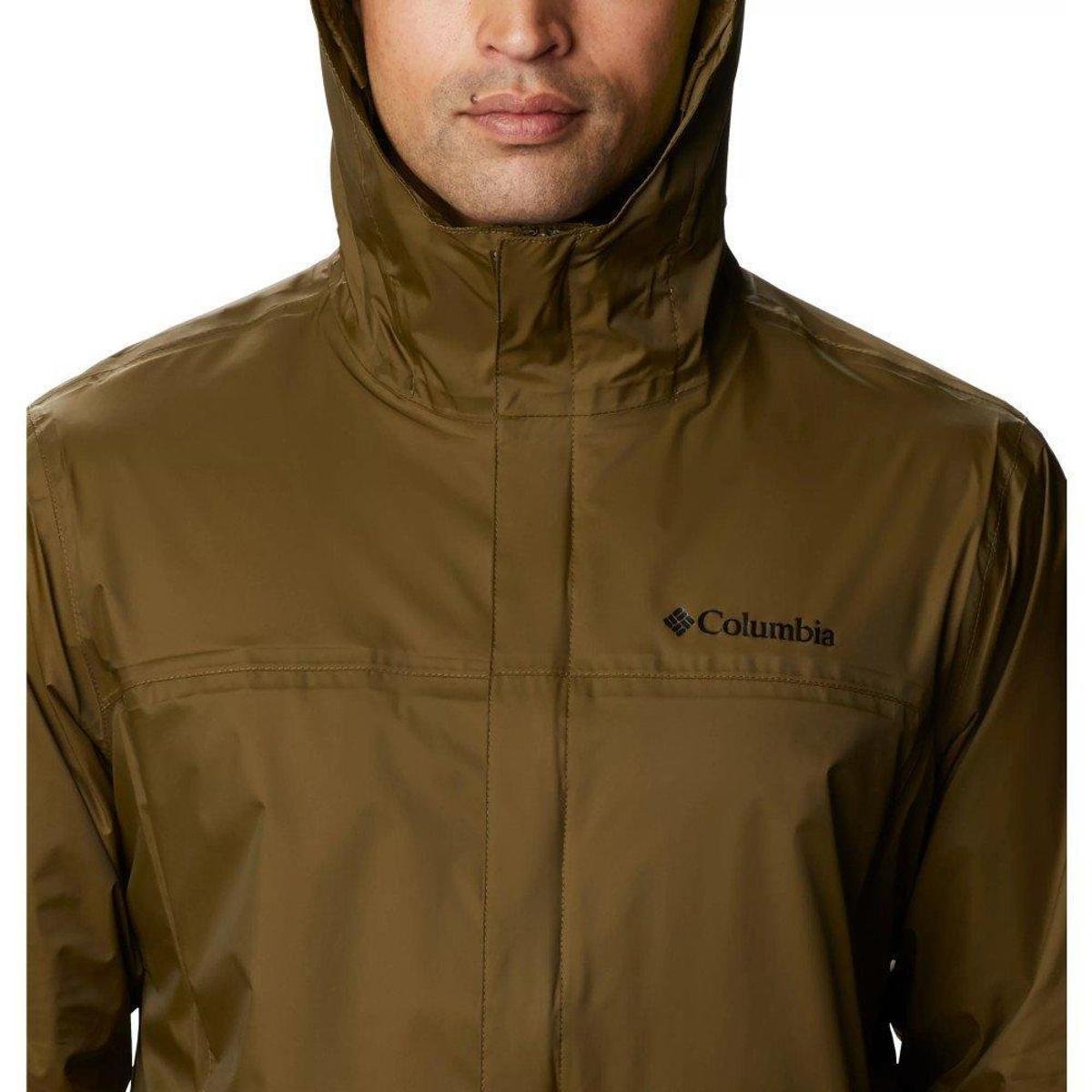 Jaqueta Anorak Masculina Columbia Watertight II Verde Militar