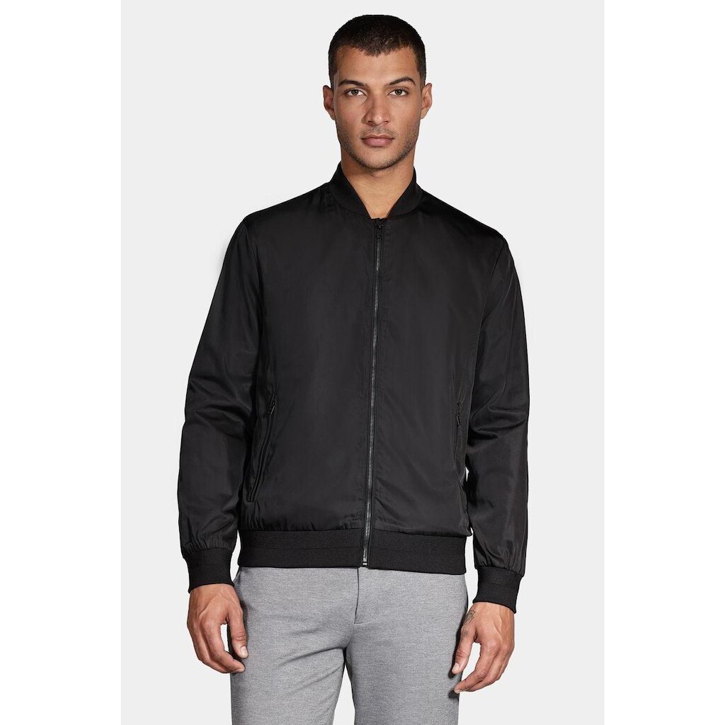 Jaqueta Aramis Bomber Nylon Liquid Repeller Preto