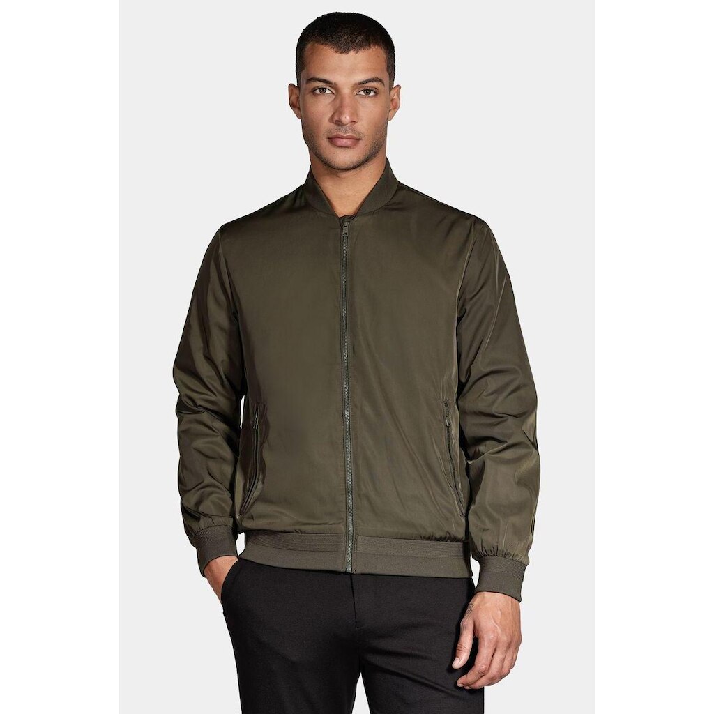 Jaqueta Aramis Bomber Nylon Liquid Repeller Verde