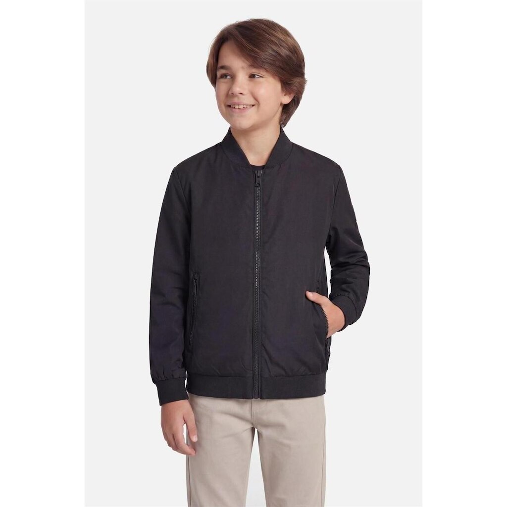 Jaqueta Aramis Infantil Bomber Nylon Preto