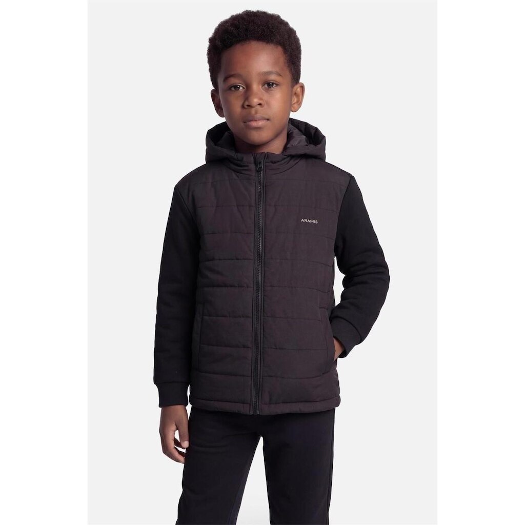 Jaqueta Aramis Infantil Nylon Liquid Repeller Preto