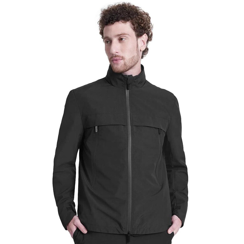 Jaqueta Aramis Masculina Nylon Bomber 3 IN 1 Liquid Repeller Preta