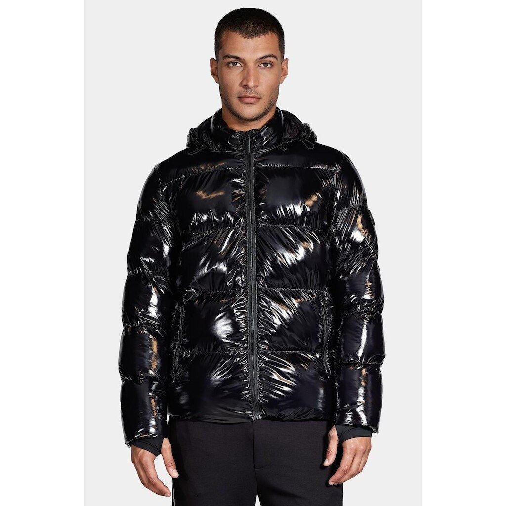 Jaqueta Aramis Shine Puffer Preto