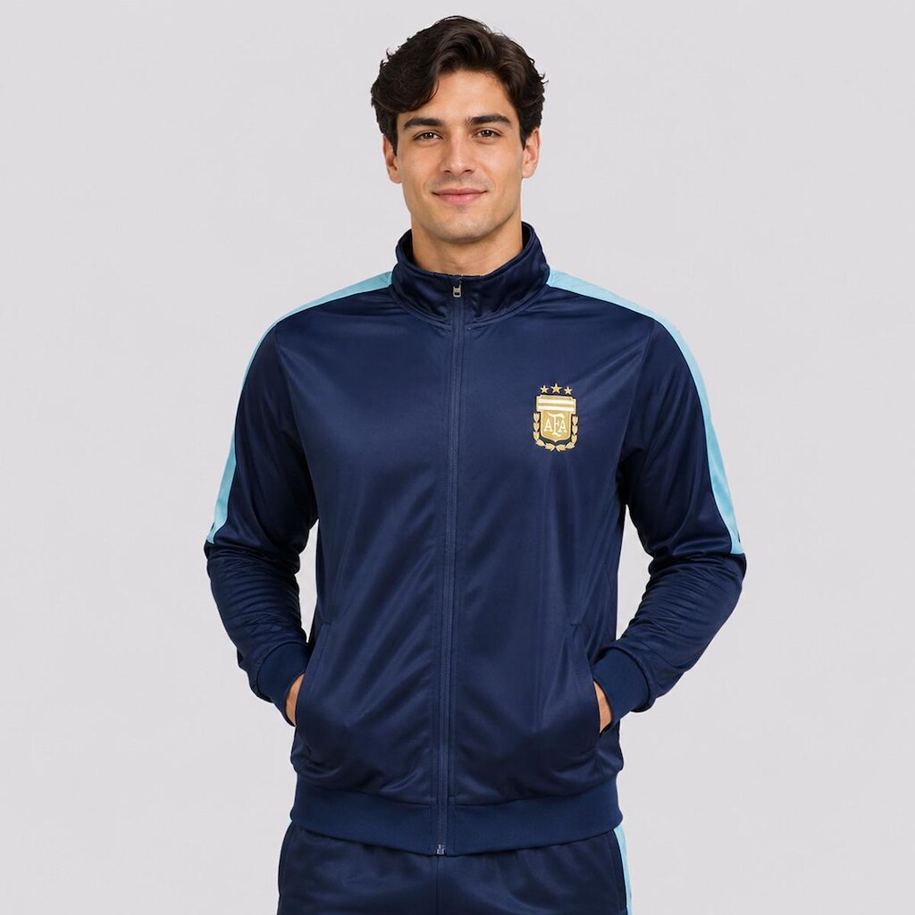 Jaqueta Argentina Helanca   Masculino