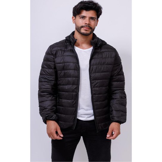 Jaqueta Asato Bobojaco Impermeável Masculina - Preto Menor preço em Jaqueta Asato Bobojaco Impermeável Masculina - Preto