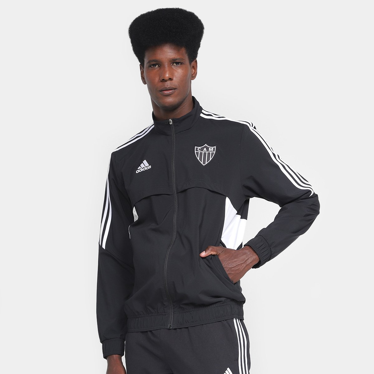 Jaqueta Atlético Mineiro 22/23 Apresentação Adidas Masculina