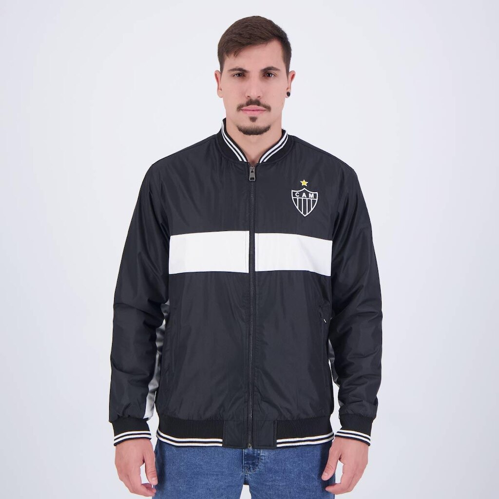 Jaqueta Atlético Mineiro Bomber Preta