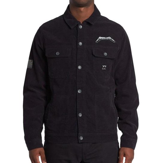 Menor preço em Jaqueta Billabong AI Metallica Washed Black - Preto