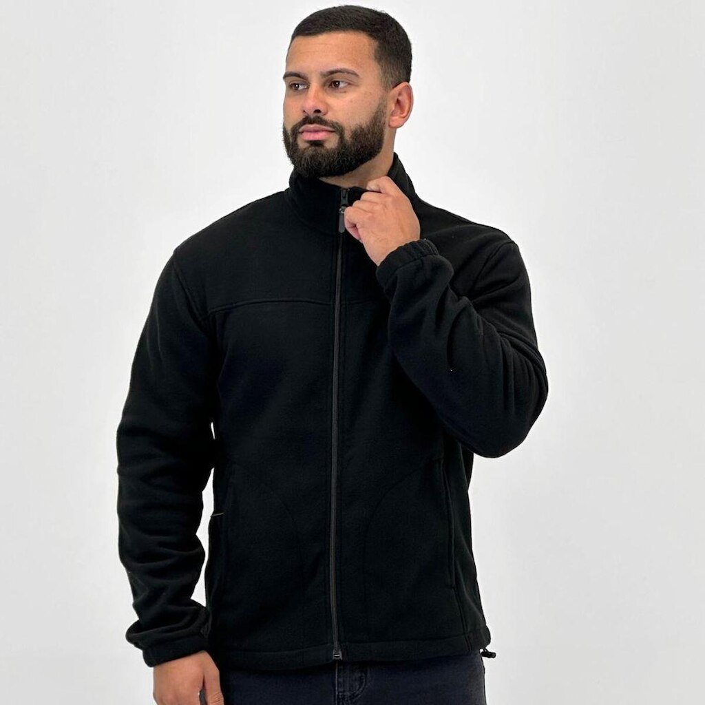 Jaqueta Blue Bay Soft com Zíper Masculina