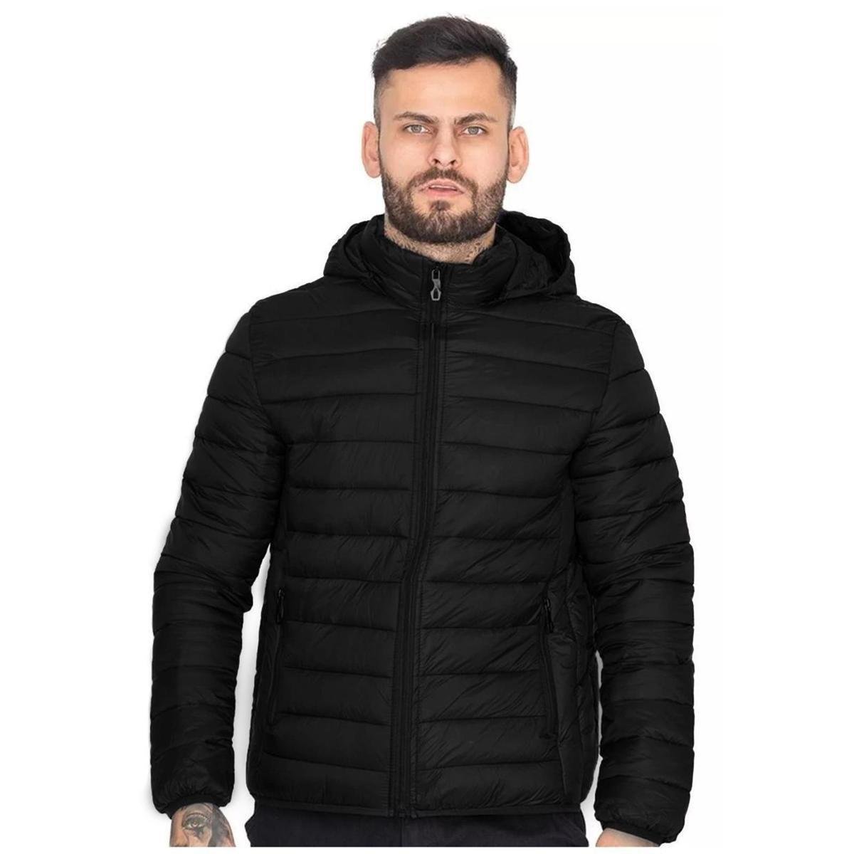 Jaqueta Bobojaco Puffer Nylon La'Oase Masculino com Bolsos e Capuz Removível Masculino é ruim? Jaqueta Bobojaco Puffer Nylon La'Oase Masculino com Bolsos e Capuz Removível Masculino é boa?