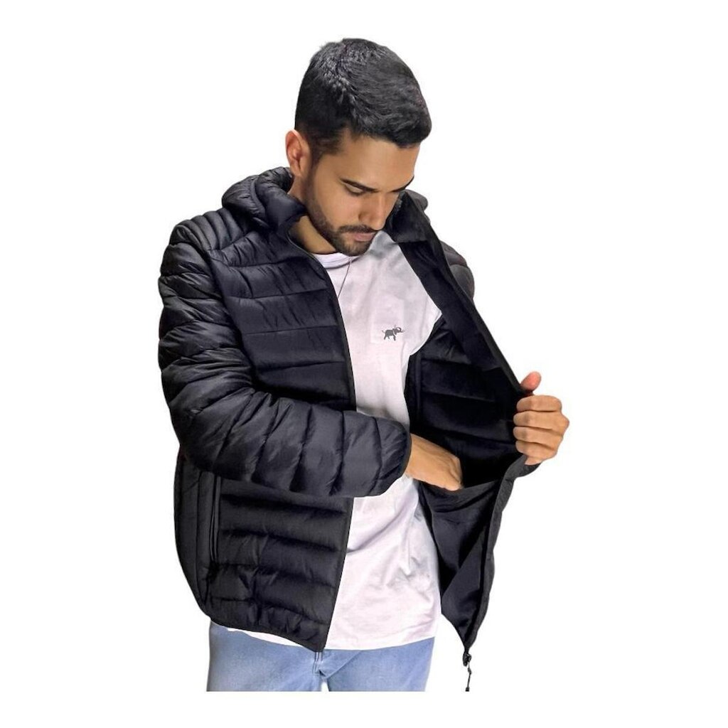 Jaqueta Bomber Black HD