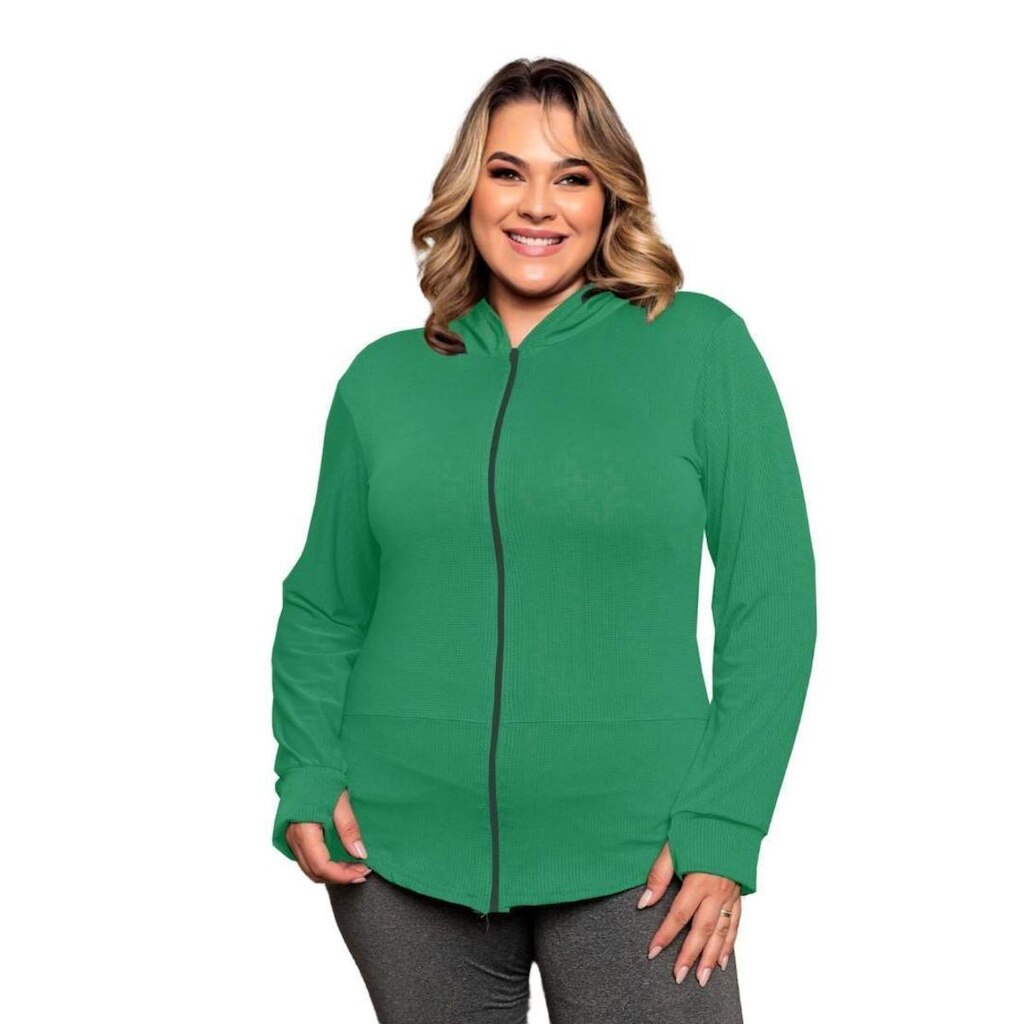 Jaqueta Bomber Plus Size Poliamida