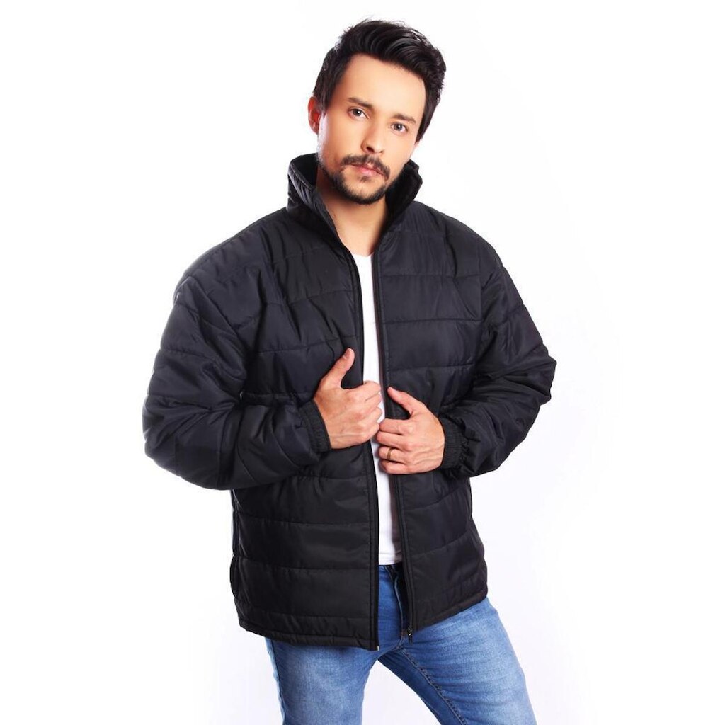 Jaqueta Bomber Puffer Masculina