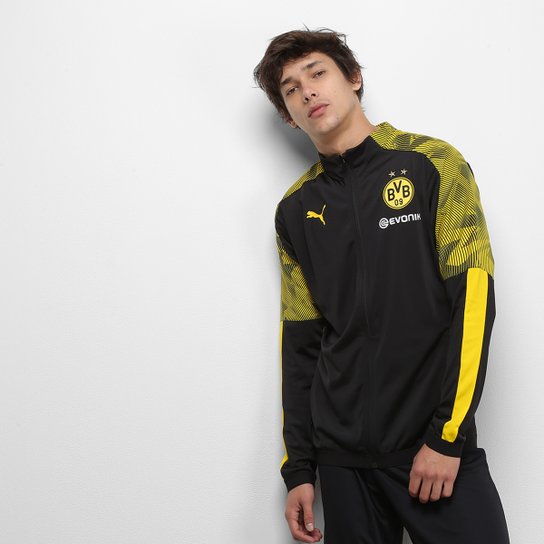 Jaqueta Borussia Dortmund 19/20 Puma Poly With Evonik Masculina - Preto+Amarelo é ruim? Jaqueta Borussia Dortmund 19/20 Puma Poly With Evonik Masculina - Preto+Amarelo é boa?