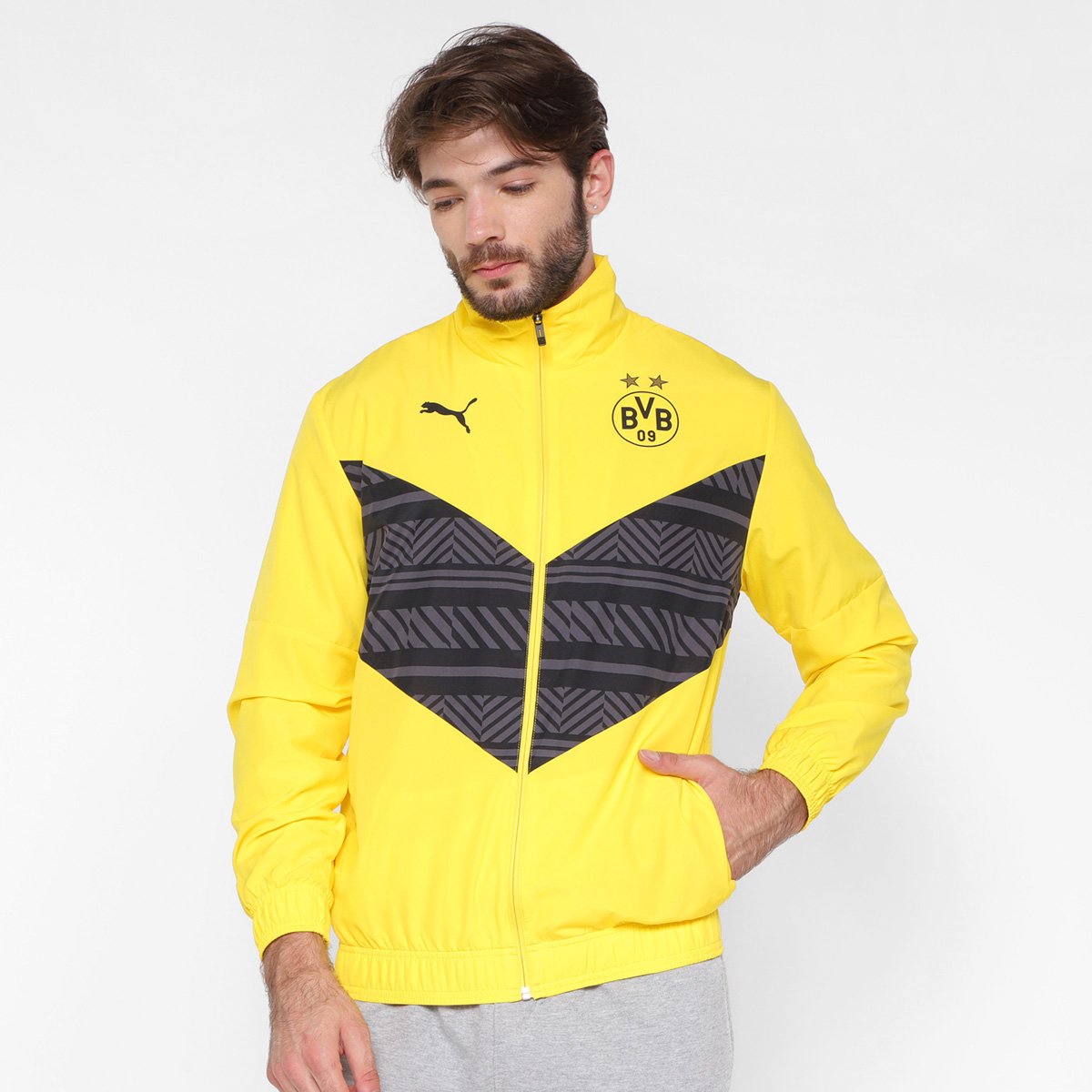 Jaqueta Borussia Dortmund Pré-Jogo 22/23 Puma Masculina é ruim? Jaqueta Borussia Dortmund Pré-Jogo 22/23 Puma Masculina é boa?
