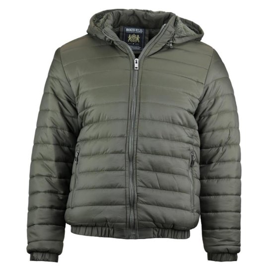 Jaqueta Broken Rules Em Nylon Forrada Masculina - Verde Militar Menor preço em Jaqueta Broken Rules Em Nylon Forrada Masculina - Verde Militar