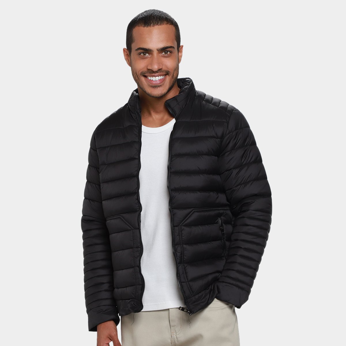 Jaqueta Broken Rules Nylon Peluciado Masculina Menor preço em Jaqueta Broken Rules Nylon Peluciado Masculina