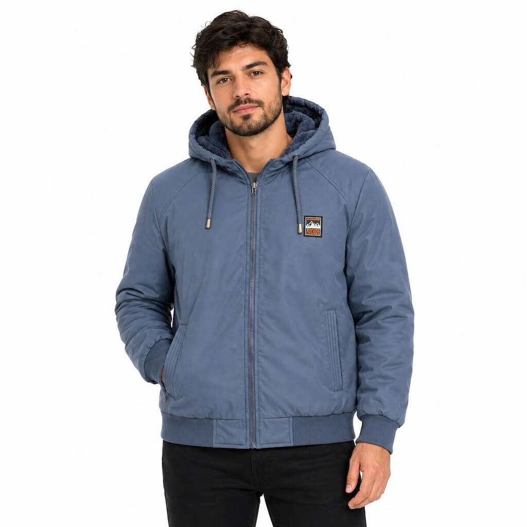 Jaqueta Broken Rules Sarja Masculina 510081 Marinho