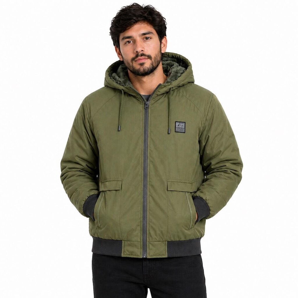 Jaqueta Broken Rules Sarja Masculina 510085 Militar