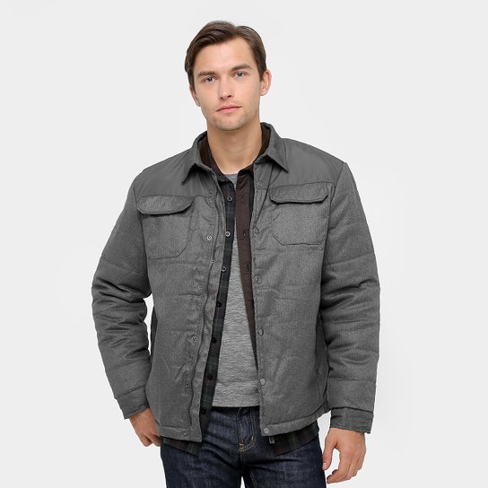 Jaqueta Burn Pocket Masculina - Chumbo