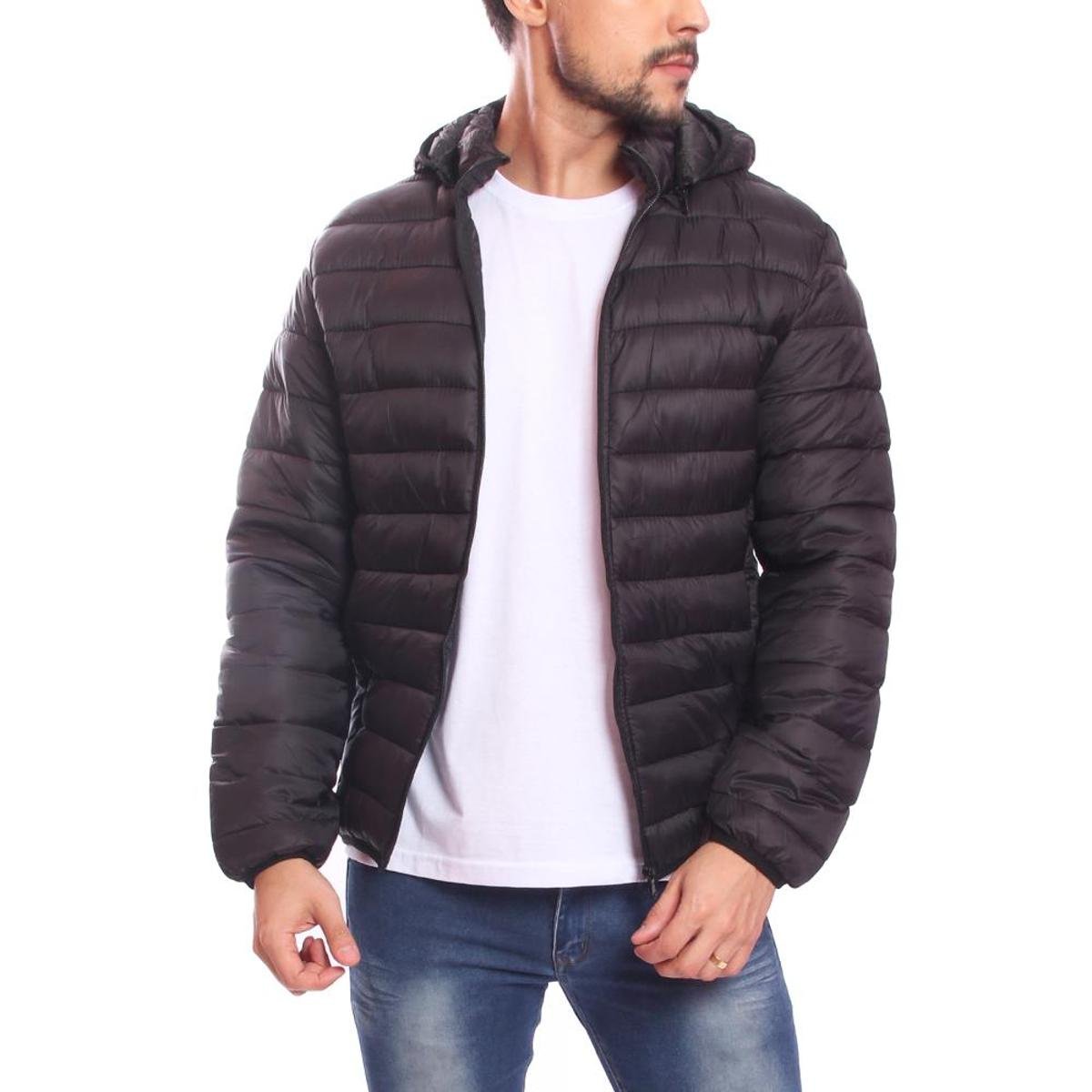 Jaqueta Califórnia Puffer Bobojaco Gomo Alcochoada Touca Removível Blusa de Frio Masculina Menor preço em Jaqueta Califórnia Puffer Bobojaco Gomo Alcochoada Touca Removível Blusa de Frio Masculina
