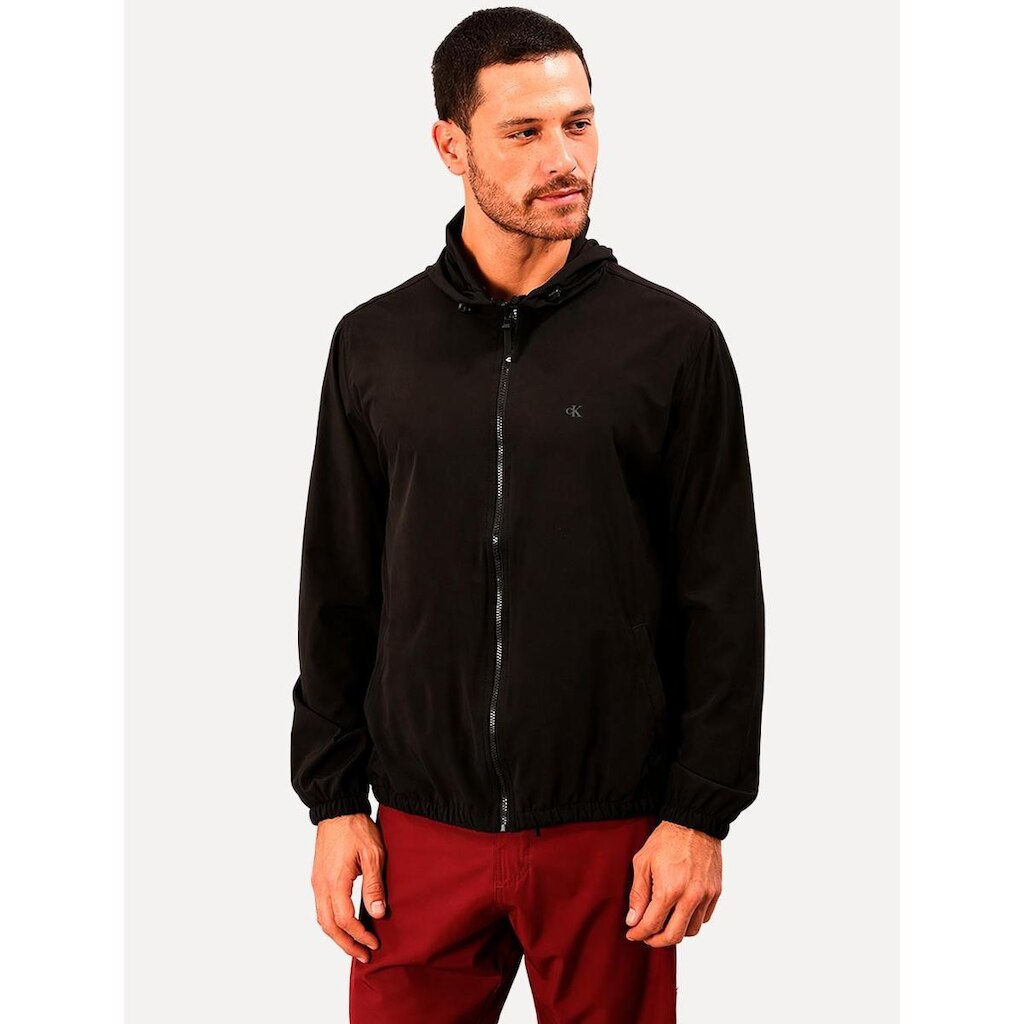 Jaqueta Calvin Klein Jeans Masculina CK Flex Preta