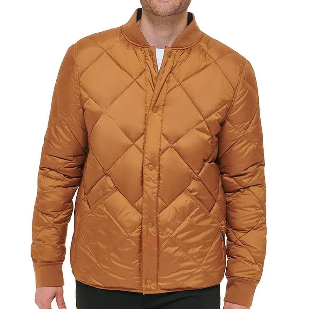 Jaqueta Calvin Klein Reversivel Masculino Bege Netshoes