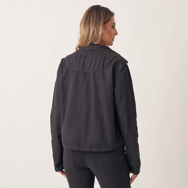 Jaqueta Camisa Jeans Bolso Cargo Pence