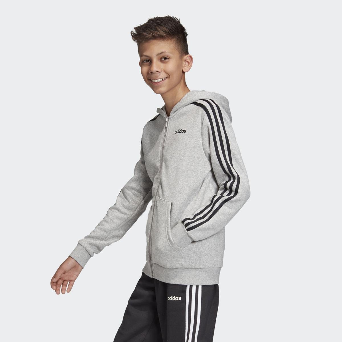 jaqueta adidas essentials 3 stripes