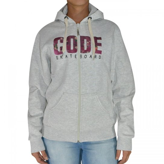 Jaqueta Code Flowers - Mescla
