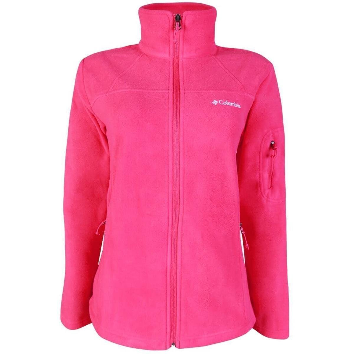 Jaqueta Columbia Fast Treck Ii Full Zip Fleece Feminina Pink Netshoes Jaqueta Columbia Fast Treck Ii Full Zip Fleece Feminina Pink Netshoes