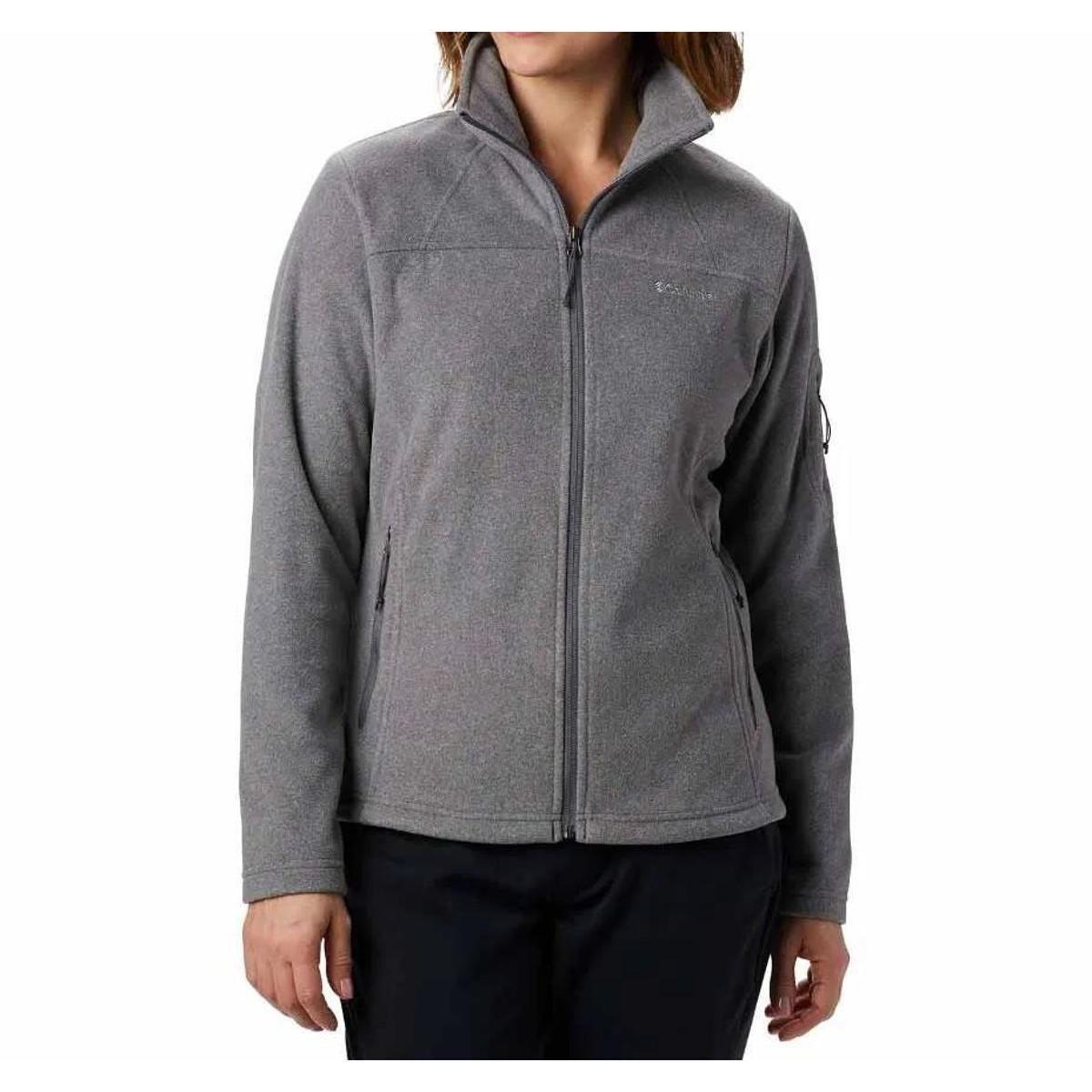 jaqueta fleece columbia feminina