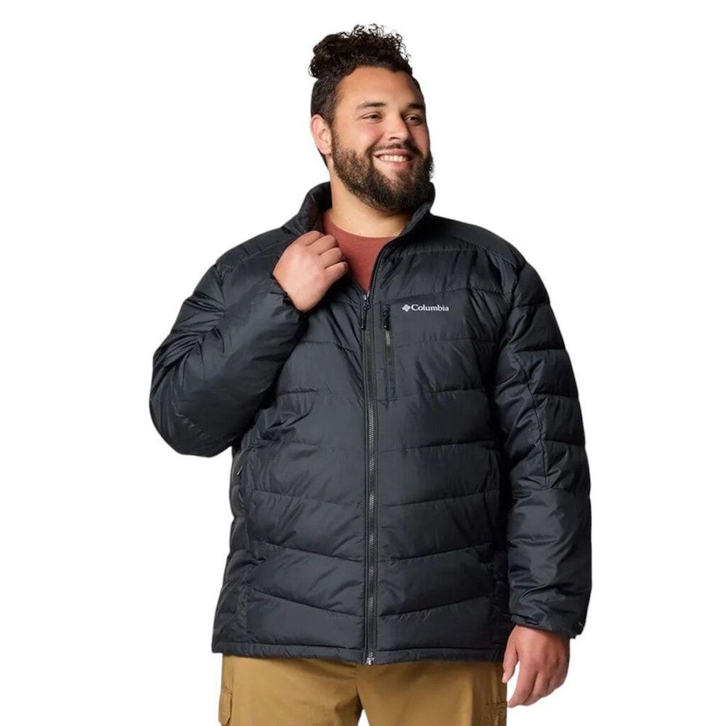 Jaqueta Columbia Labyrinth Loop II Plus Size Masculina - Preto G1