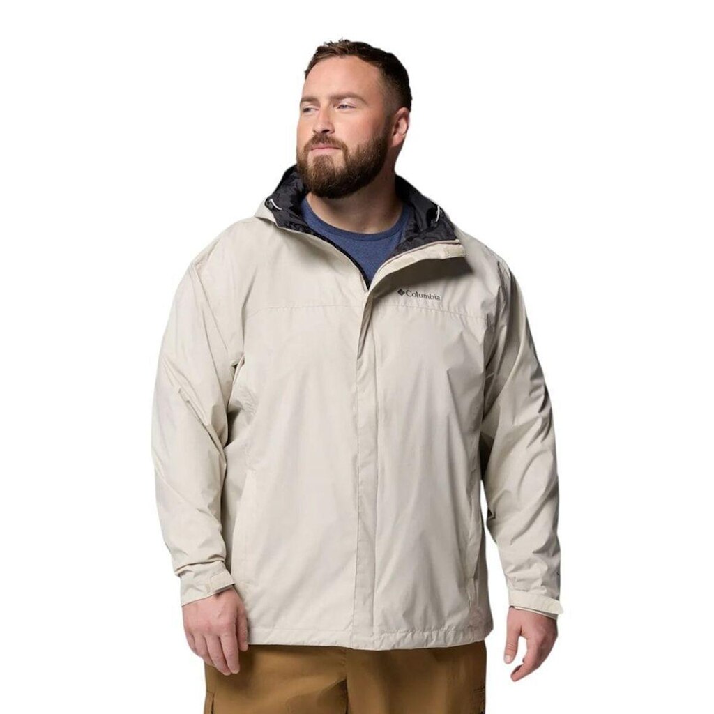 Jaqueta Columbia Watertight II Plus Size Masculina - Bege X2