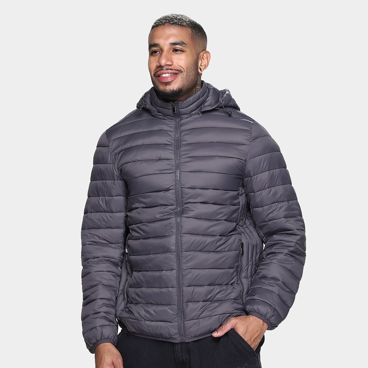 Jaqueta Com Capuz Broken Rules Nylon Masculina Menor preço em Jaqueta Com Capuz Broken Rules Nylon Masculina