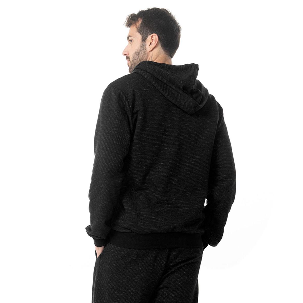 Sweat à Capuche LANEUS Noir REF-16450 - Femme - Neuf Avec étiquettes