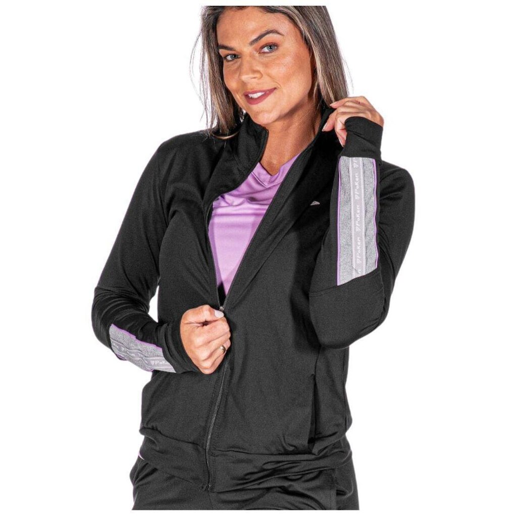 Jaqueta Com Elastano Esportiva Feminina Candy