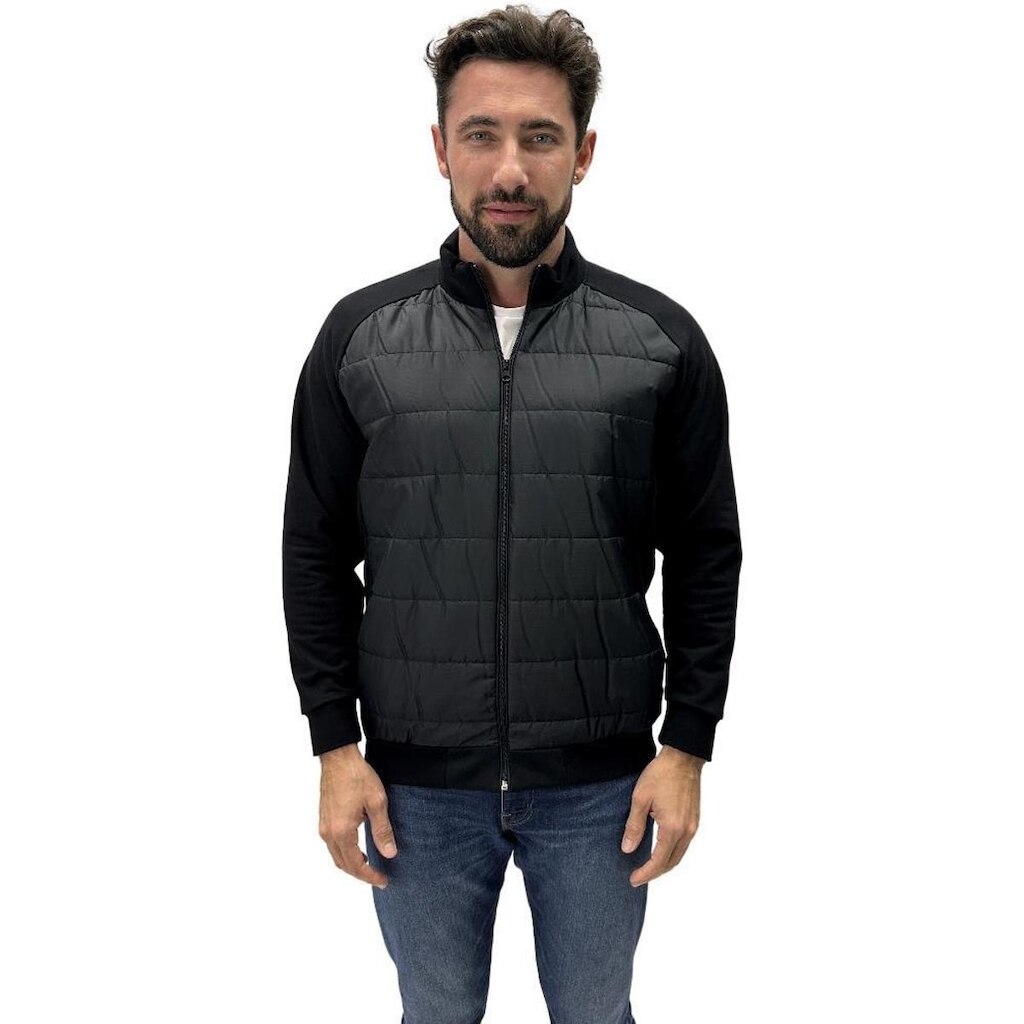 Jaqueta Convicto Bomber Moletinho com Nylon Masculina