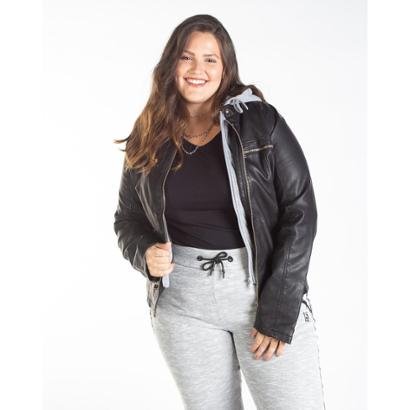 jaqueta feminina corino