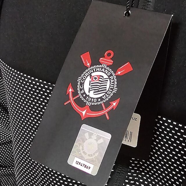 Jaqueta Corinthians Classic Símbolo Preta - Masculino