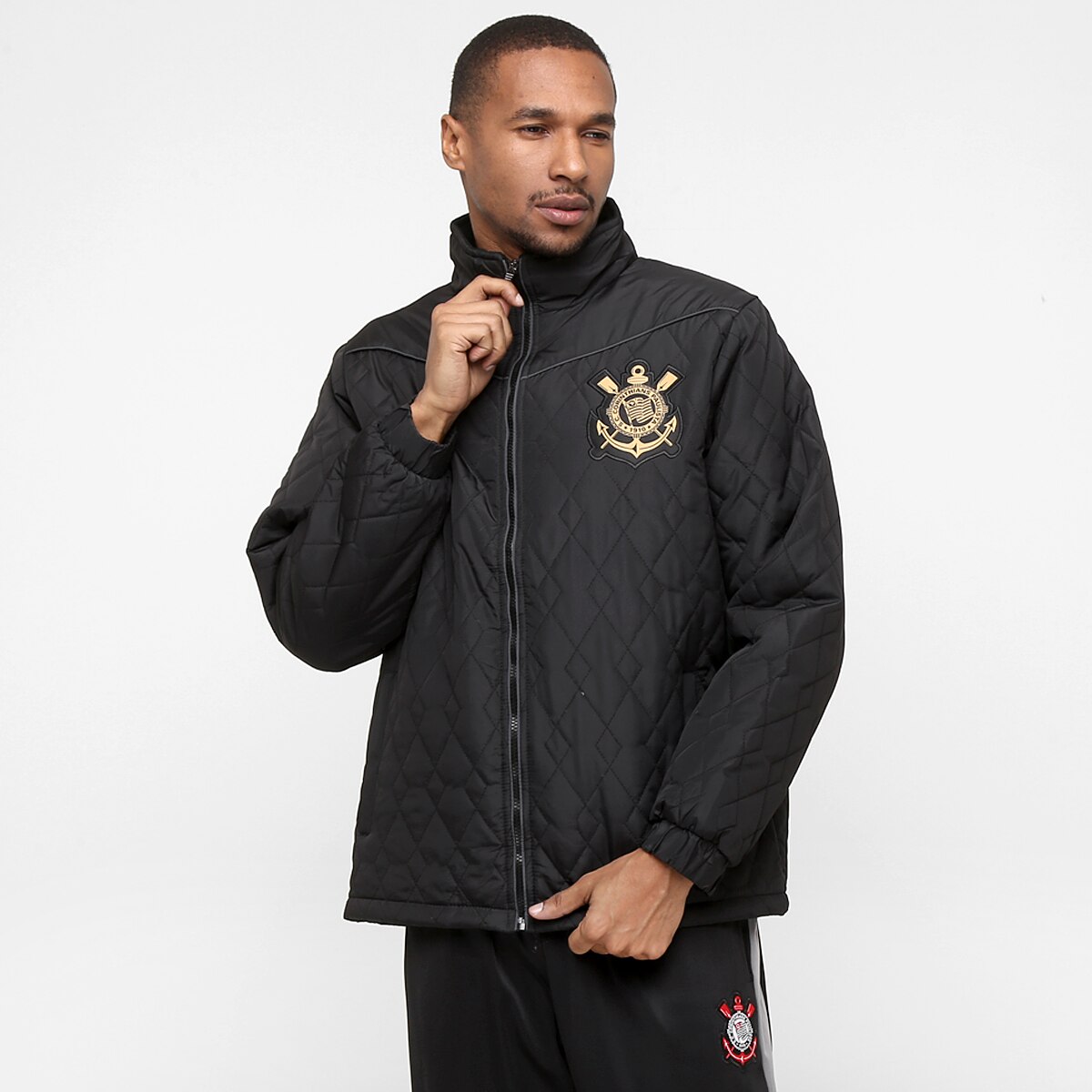 jaqueta de frio do corinthians masculina