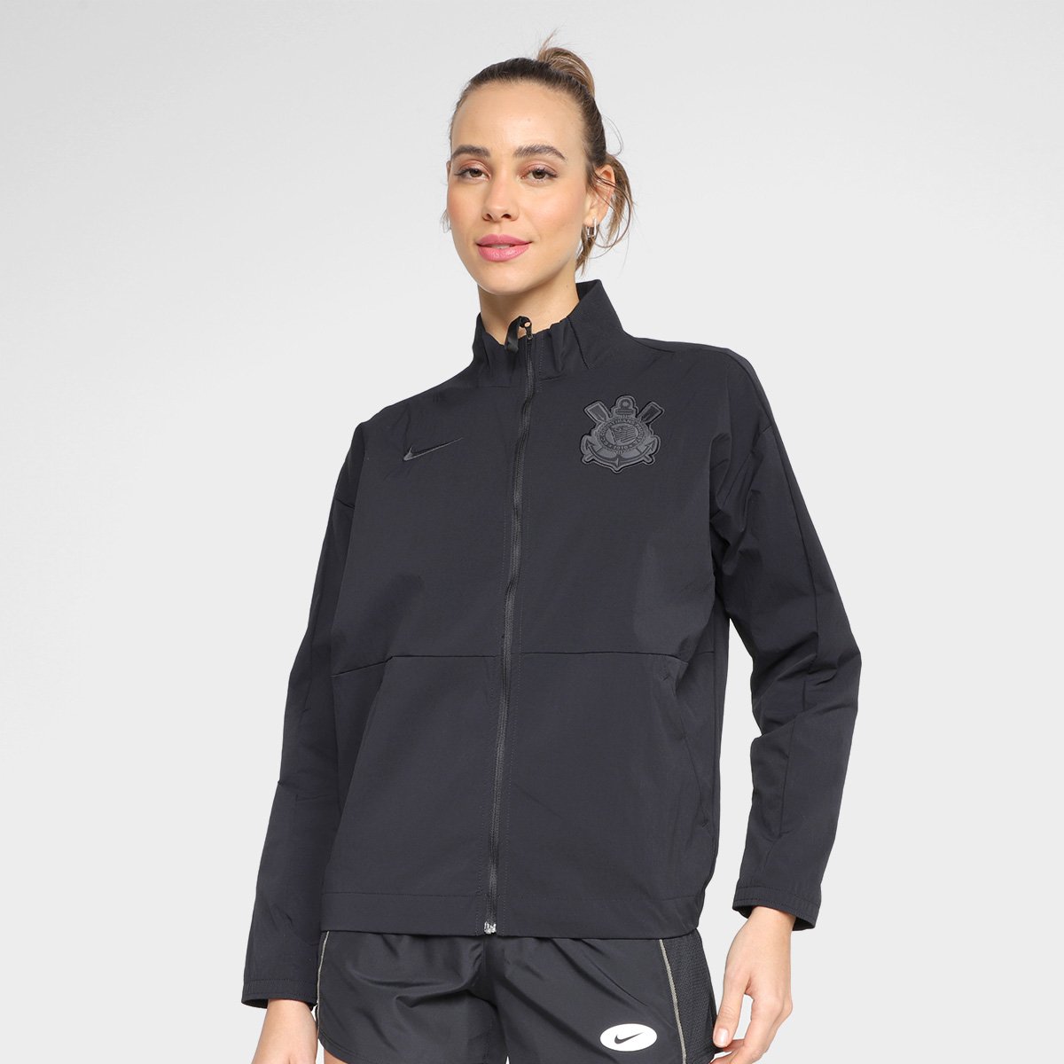 Jaqueta Corinthians Nike Awf Feminina Menor preço em Jaqueta Corinthians Nike Awf Feminina